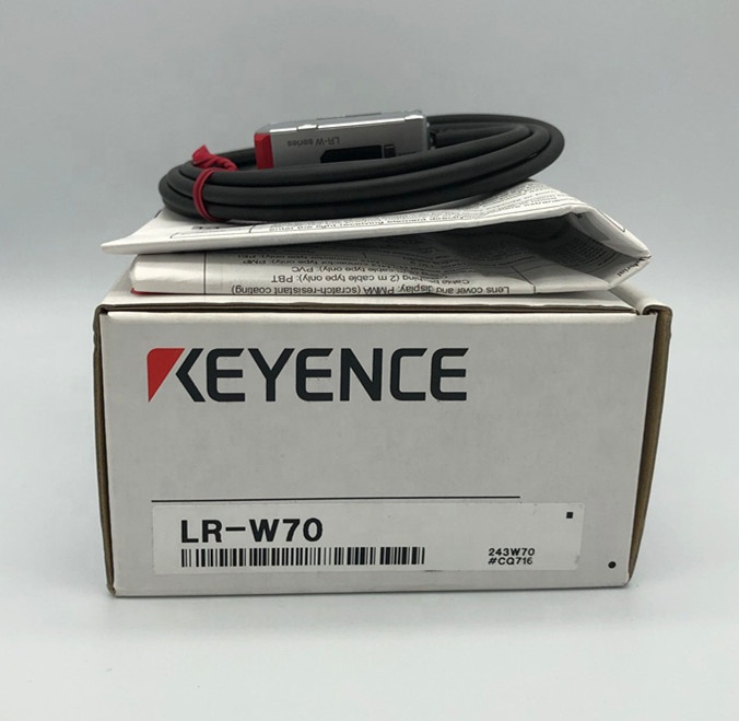Keyence LR-W70เซ็นเซอร์เต็มสเปกตรัมแบบบรรจุในตัวของแท้ใหม่