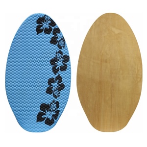 Skimboards en <span class=keywords><strong>bois</strong></span> avec tampon EVA coloré Skim Board léger pour enfants et adultes de plage avec traction en mousse - Product Image 4
