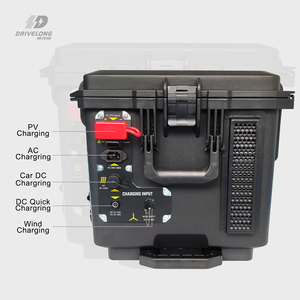 Station d'alimentation solaire portable certifiée CE 3KW, onde sinusoïdale pure, panneaux 3KV, contrôleur MPPT, batterie externe, lampe de poche - Product Image 4
