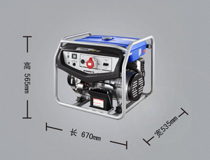 Générateur d'essence standard à démarrage électrique monophasé à quatre temps <span class=keywords><strong>Yamaha</strong></span> EF6000TE 5.0KVA - Product Image 3