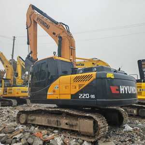 Excavatrice utilisée de Hyundai 220-9S 22 tonnes moteur de la pompe à moteur Hyundai d'occasion R220-9S les moteurs de recherche à haute visibilité - Product Image 2