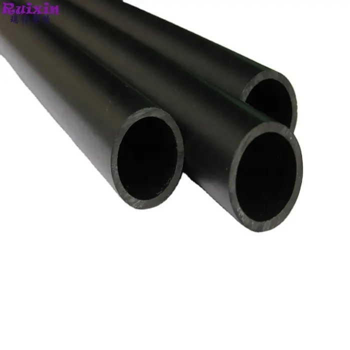16 مللي متر المنتجات البلاستيكية السوداء أنبوب كلوريد متعدد الفاينيل جولة الظل عالية الجودة