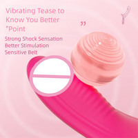 Prix de gros, vibromasseur à télécommande à 10 fréquences, vibromasseur souple, vibromasseur portable, vibromasseur pour culotte, jouets sexuels pour lesbiennes adultes