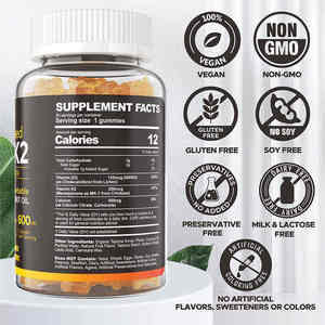 K2 D3วิตามินยี่ห้อของตัวเองอาหารเสริมลูกอมแคลเซียมสนับสนุนกล้ามเนื้อโครงร่างและสุขภาพฟัน - Product Image 2