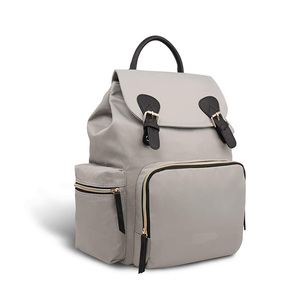 Sac à langer de grande capacité pliable étanche pour bébé sac à langer d'<span class=keywords><strong>allaitement</strong></span> sac à dos avec crochets - Product Image 1