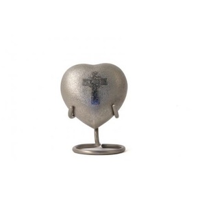 Best Selling High Quality Metallic Heart Shaped <b>Small</b> Keepsakes Cremation <b>Urns</b> <b>For</b> <b>Human</b> <b>Ashes</b>/Funeral Supplies - Product Image 4
