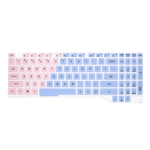 Coque de <span class=keywords><strong>protection</strong></span> de <span class=keywords><strong>clavier</strong></span> en silicone colorée pour ordinateur portable <span class=keywords><strong>Asus</strong></span> FX63 FX63 FZ63.ZX63 – Vente en gros - Product Image 3
