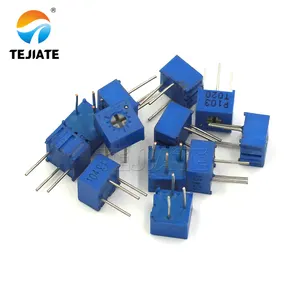 3362P precision adjustable resistorstanding 40mm slide carbon film b502 encoder 100k 10k 50k potentiometer