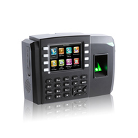 Venta caliente Control de acceso de huellas dactilares de gran capacidad Comunicación TCP IP USB Tarjeta RFID opcional Sistema de control de acceso WiFi