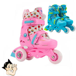 Tute per bambini di alta qualità principianti pattini a doppia fila pattini a rotelle per puleggia per bambini - Product Image 4