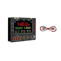 Multimètre de précision I2C C09 avec écran LCD, mesure de la forme d'onde du courant 0,001 V/A, pour la réparation de téléphones mobiles, charge rapide, double canal