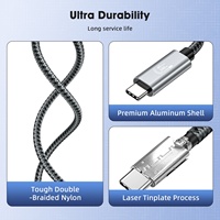 Cable de Datos USB-C de 1m 240W 40G Compatible con 8K 60HZ