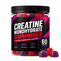 Gummies de créatine monohydrate à formule personnalisée avec BCAA et Taurine pour la récupération musculaire post-entraînement et le bien-être – Vente en gros OEM