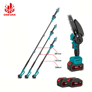 ONEVAN Brushless <strong>Electric</strong> Long Reach Pole Cordless <strong>Pruner</strong> Lithium Pruning Shears - Product Image 1