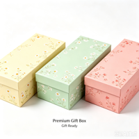 Boîte cadeau personnalisée, design pliable pour économiser sur les frais de transport, avec logo, couvercle pliable en carton rigide, emballage cadeau en papier pour cadeaux, cosmétiques