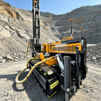 Foreuse hydraulique sur chenilles S-20 164KW, profondeur de forage max. 2000m, équipement de carottage diamanté par câble, appareil de forage carottier