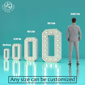 ตัวอักษรป้ายไฟ4ft แต่งงานกับฉันมีตัวอักษรเรืองแสงขนาด4ฟุต - Product Image 4