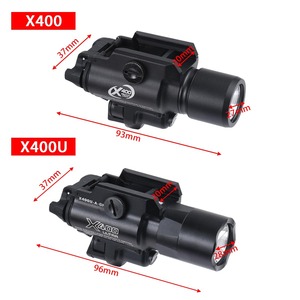 Lampe torche tactique Surefire X400u avec laser vert, éclairage LED haute intensité pour l'extérieur - Product Image 4