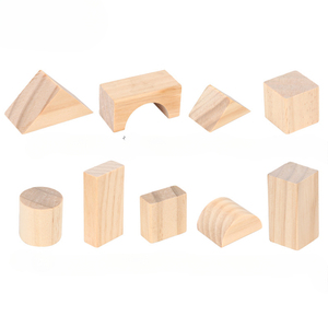 Bán Buôn Xây Dựng Bằng Gỗ Khối <span class=keywords><strong>100Pcs</strong></span> Bộ Quà Tặng Thân Thiện Với Môi Không Sơn Thông Montessori Giáo Dục Đồ Chơi Cho Trẻ Em Dropshipping - Product Image 5