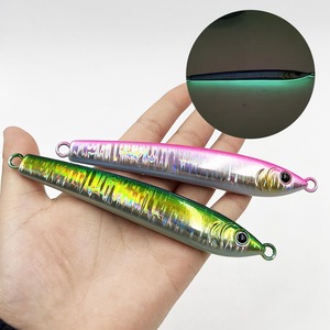 Leurre <span class=keywords><strong>de</strong></span> pêche <span class=keywords><strong>en</strong></span> métal Alpha multicolore 150g/200g avec yeux 3D, jigging durable <span class=keywords><strong>en</strong></span> feuille métallique pour la pêche <span class=keywords><strong>en</strong></span> <span class=keywords><strong>eau</strong></span> profonde - Product Image 1