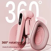Entraîneur musculaire du plancher pelvien réglable à 360° pour entraînement à domicile, affichage LED ABS, entraîneur pour l'intérieur des cuisses, les hanches, les jambes et les bras, sculpture du corps entier pour femmes