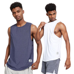 Camiseta deportiva de secado rápido para hombres activos, entrenamiento muscular y ropa deportiva, tanques de Fitness - Product Image 4