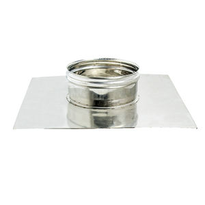 Accesorios para Piso Hechos en Italia, Rango de Diámetro de 400-700 mm, Grosor de 0.6 mm, para Sistemas de Escape de Gases de Chimenea y Conductos - Product Image 1