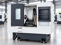 Tour CNC à lit incliné compact TCK32, outils à tourelle, machine de tournage de précision 2 axes, GSK/Fanuc en option, CE