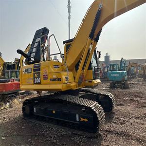 รถขุดดิน Komatsu PC200-8ขุดดินไฮดรอลิกแบบมือสอง20ตัน PC220-8 PC130-7 PC160-7 - Product Image 5