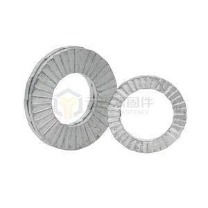 Rondelles à double face embossées autobloquantes personnalisées, anti-desserrage et antidérapantes, anneaux de retenue plats - Product Image 3