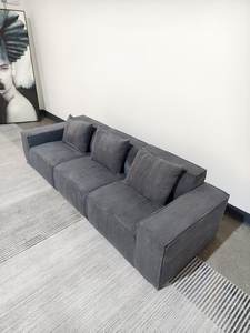 आधुनिक वैक्यूम संपीड़ित सोफा टोफू ऊंचाई घनत्व स्पंज मॉड्यूलर सोफे के लिए लिविंग रूम कॉर्ड सोफा - Product Image 5