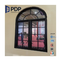 Ventana Abatible Personalizada PDP de Estilo Francés Vintage con Mosquitera Magnética, Diseño Gráfico y Sistema Integrado