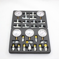 Ensemble de manomètres hydrauliques portables Duker, kit de test hydraulique pour pièces de machines de construction