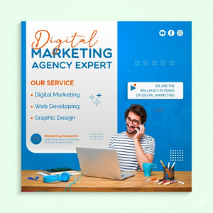 Marketing en Redes Sociales para Empresas, Creación de Contenido Digital, Tableta con Iconos de Diseño Creativo para Soluciones de Marca Modernas - Product Image 3