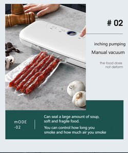 Machine de mise sous vide automatique multifonctionnelle de bureau avec écran numérique et 10 sacs sous vide pour la conservation des aliments - Product Image 5