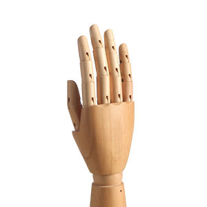 Maniquí de mano de madera barato para exhibición de Joyas Colgar manos de madera Colgando Bufanda de seda Exhibición Mano de madera - Product Image 2