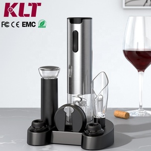 ที่เปิดขวดไวน์ไฟฟ้ารุ่นใหม่ ขายดี ที่เปิดขวดไวน์วินเทจ พร้อมฐานเก็บ - Product Image 1