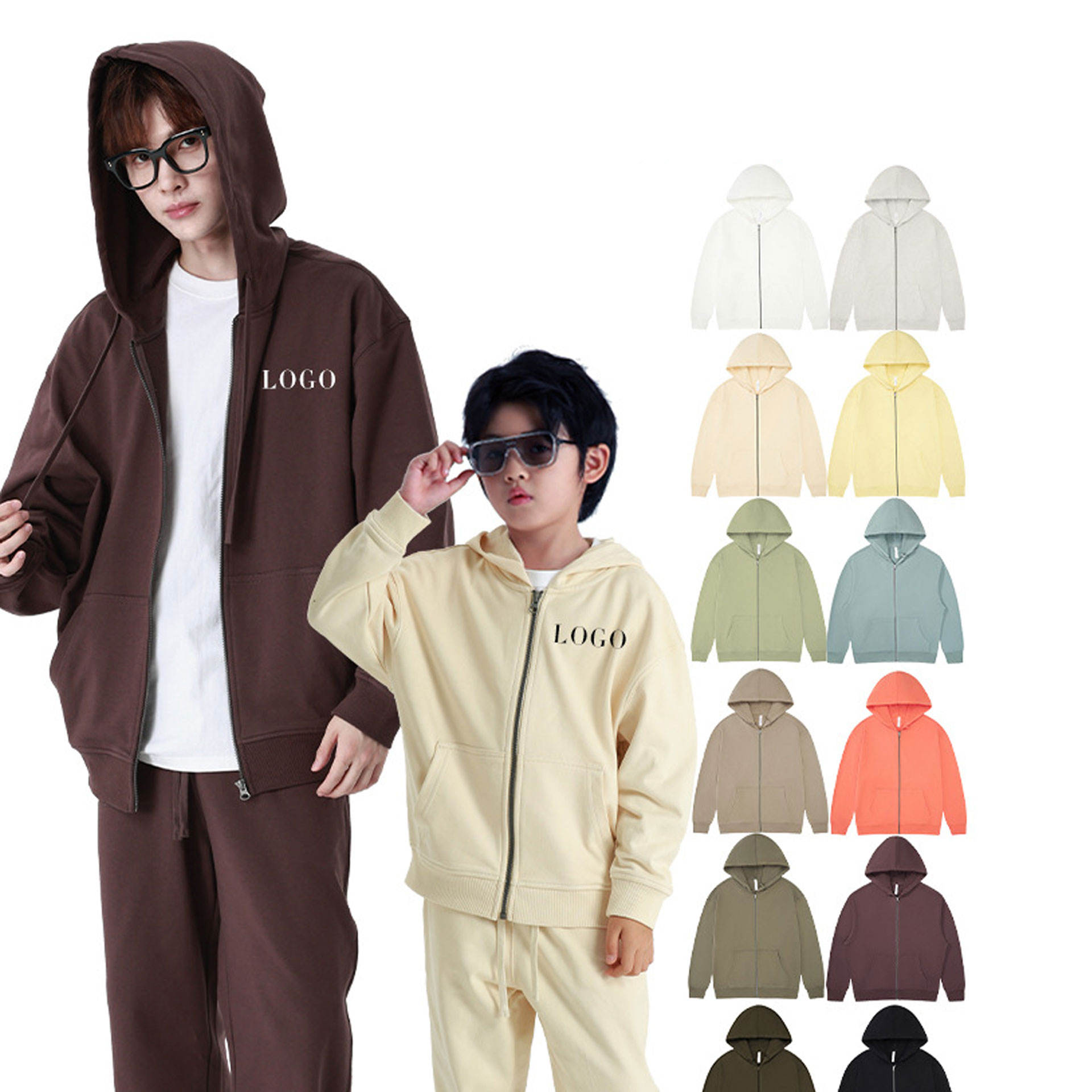 All colors and logo can be choosed