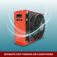 Climatiseur portable 12V 24V DC pour camion, camping-car, fourgonnette, VR