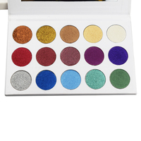 La plus nouvelle palette de fards à paupières de paillettes de 15 couleurs forme de poudre de haute qualité DHL expédition en gros caractéristiques