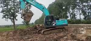 รถขุดไฮดรอลิกแบบตีนตะขาบ Kobelco Sk200 ของแท้จากญี่ปุ่น รถขุดฮิตาชิ 20 ตันจากญี่ปุ่น ปั๊มไฮดรอลิก Shimadzu - Product Image 2