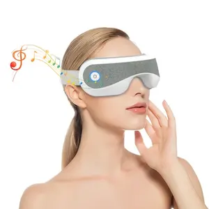 Pieghevole Smart cavo Usb vibrante ricarica elettronica Relife affaticamento strumento massaggiatore occhi con compressione di calore Air Bag musica