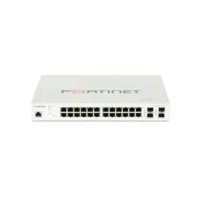 Fortinet FortiSwitch 224E 24 GE RJ45 منافذ 4 x GE SFP طبقة سويتش FortiGate Switch