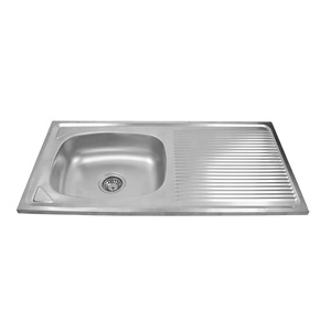 1 <span class=keywords><strong>metro</strong></span> Lavelli Popolare Vasca Singola con Scarico <span class=keywords><strong>Lavello</strong></span> Della Cucina - Product Image 1