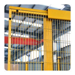 Trending 2025 Ontwerp Werkplaats Veiligheidsuitrusting Warmtebehandeld Hout Fabriek Veiligheidshek Met Vangrail - Product Image 2