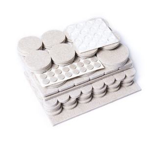 अनुकूलित आकार पैकेजिंग स्व-चिपकने वाले फर्नीचर फर्श ग्लाइडर्स लकड़ी कुर्सी खरोंच सुरक्षा वर्ग पैटर्न के लिए पैड महसूस किया - Product Image 1