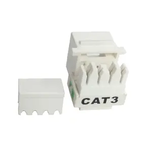 RJ11 CAT3 Keystone Wall Plate telephone keystone jack