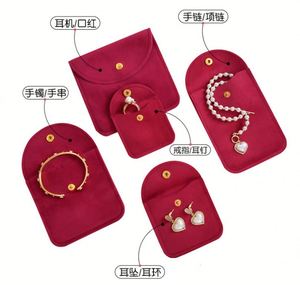 ถุงกำมะหยี่ใส่แหวนเครื่องประดับสีสันสดใสพร้อมโลโก้สั่งทำ - Product Image 3