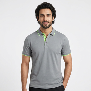Camiseta de Manga Corta con Bolsillo para Hombre, Diseño Personalizado con Logotipo OEM, Antiarrugas, Secado Rápido, 100% Algodón, para Trabajo de Verano - Product Image 1