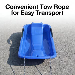 Vente en gros d'usine, luges en plastique colorées écologiques pour l'extérieur, tout-terrain, robustes, durables, personnalisables pour le ski. - Product Image 4